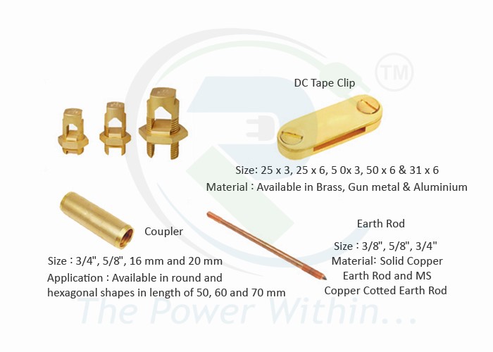 Brass Earthing Accessories